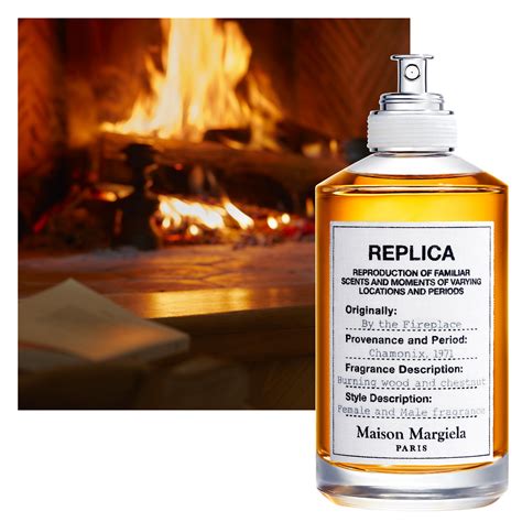 replica fragrance by the fireplace|maison margiela by the fire.